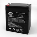 Battery Clerk AJC UltraTech UT1240 Alarm Replacement Battery 5Ah, 12V, F1 AJC-D5S-A-1-158240